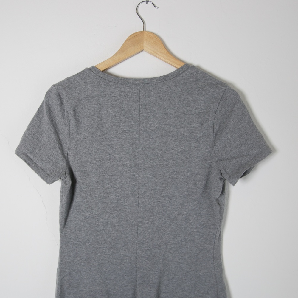 Dark Heather Jersey Dress - Picture 3 of 4